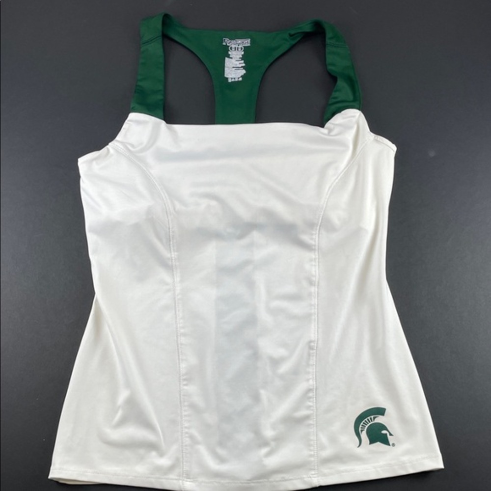 Pro Edge Women’s Michigan State Spartans Racerback Tank Top Size M